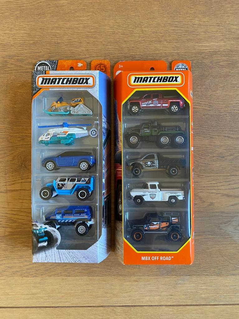 2 nieuwe sets matchbox auto’s, Ophalen of Verzenden, Nieuw