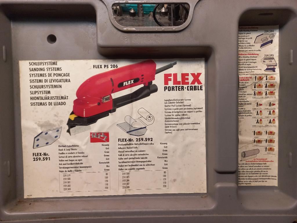 Schuurmachine FLEX PS 206, Doe-het-zelf en Bouw, Ophalen, Gebruikt