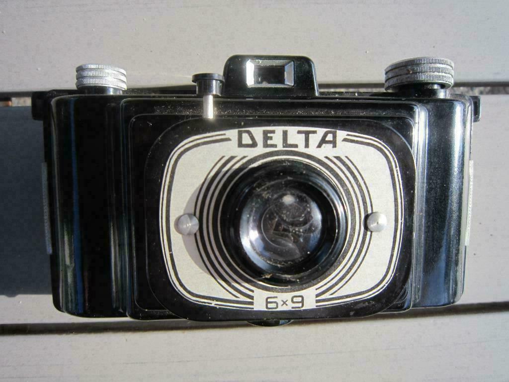 appareil photo argentique Delta 6X9, Enlèvement ou Envoi, 1940 à 1960, Appareils photo