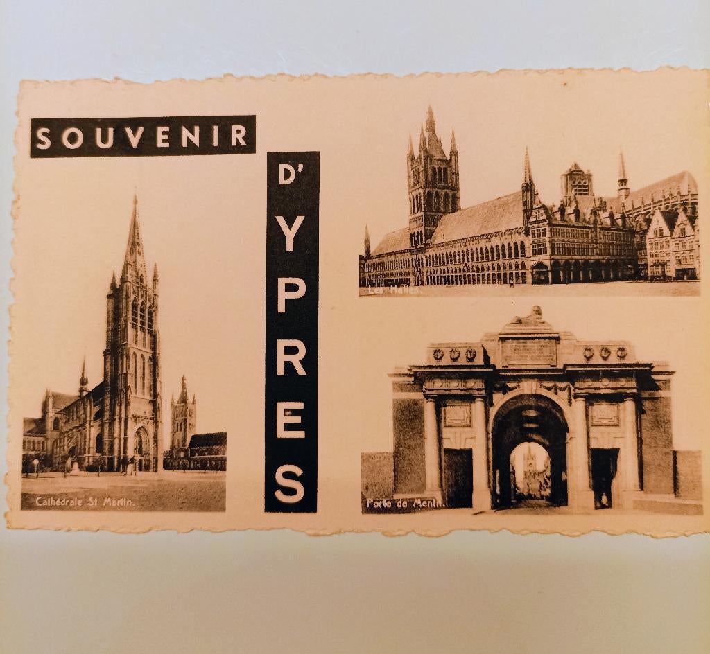Postkaarten, Ophalen of Verzenden, 1940 tot 1960, West-Vlaanderen