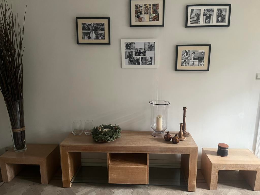 Tv-meubel, Ophalen, Eikenhout