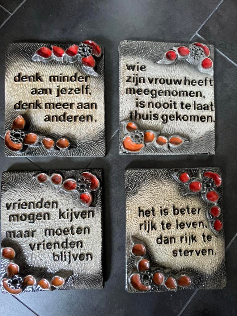 Spreuken keramiek Jan van Erp, Enlèvement