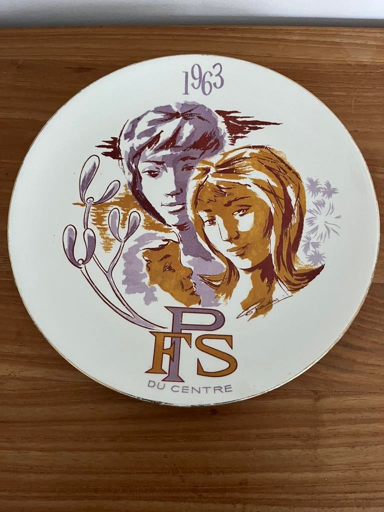 BOCH assiette commémorative 1963, Enlèvement ou Envoi