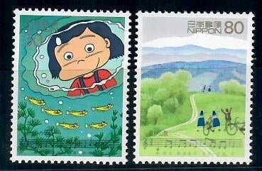 Japan yvertnrs. 2434/35 postfris, Enlèvement ou Envoi, Non oblitéré, Autres thèmes