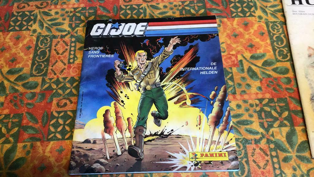 G.I.JOE(s), Ophalen of Verzenden, Gelezen, Panini, Plaatjesalbum