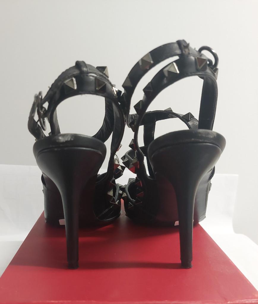 408C*  high heels noirs (39), Chaussures à haut talons, Porté, Noir, Envoi
