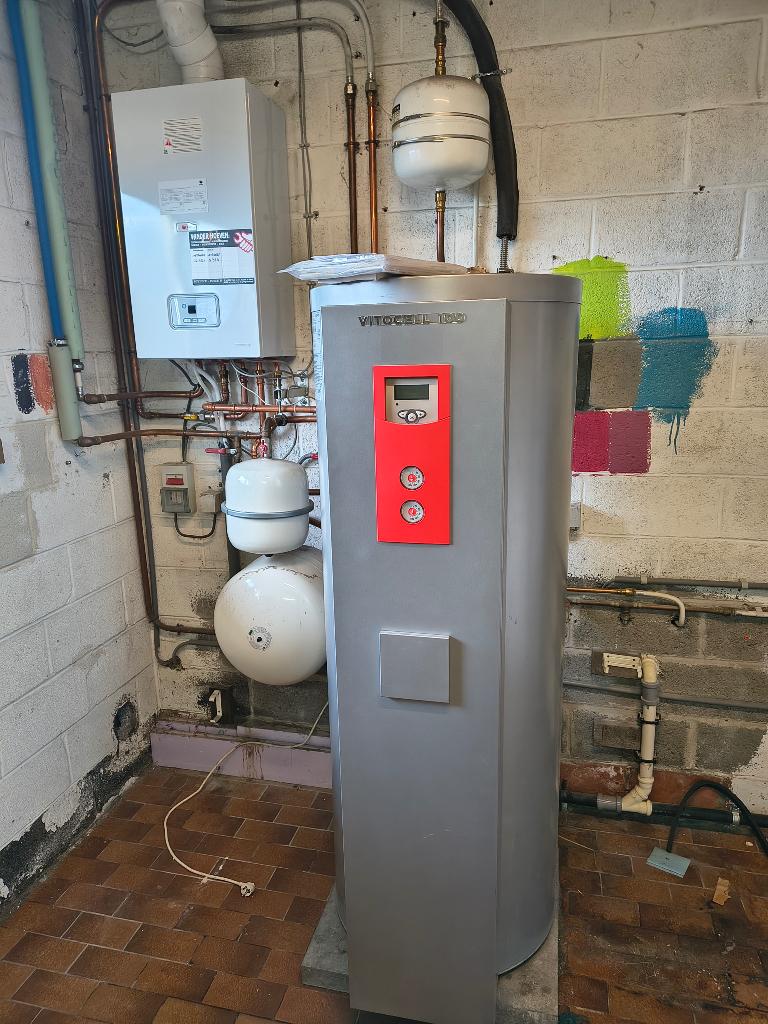 Bulex ThermoMaster + Viessmann Vitocell 100 (2022), Boiler, Enlèvement, Utilisé, 3 à 5 ans