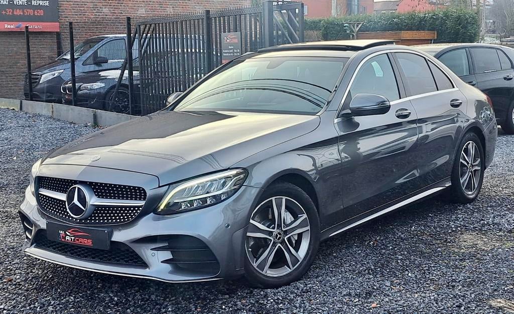 MERCEDES C 200 CDI PACK AMG TOIT. PANO. FULL OPTION GAR.12 M, Auto's, Mercedes-Benz, USB, 4 cilinders, Leder, Bedrijf