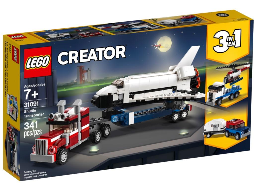 Lego 31091 Creator 3-in-1 pendelbus, Ophalen of Verzenden, Nieuw, Complete set, Lego