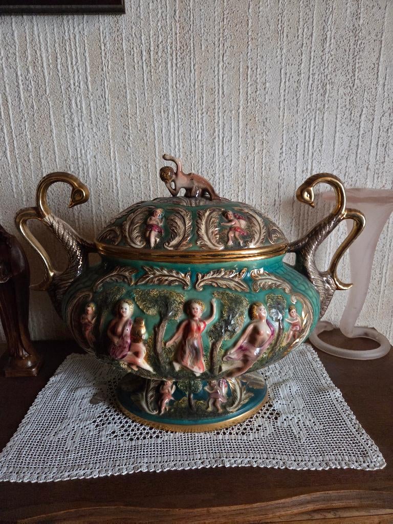 Soupiere hubert bequet, Antiquités & Art, Antiquités | Céramique & Poterie, Enlèvement