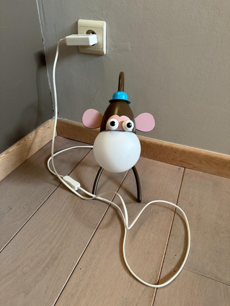 Nachtkastlamp - aap, Ophalen of Verzenden, Zo goed als nieuw, Lamp