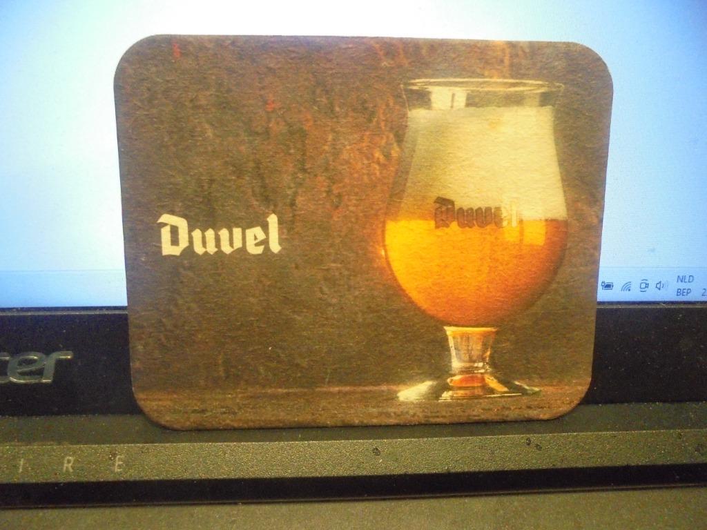 Duvel, Ophalen of Verzenden, Zo goed als nieuw, Viltje(s), Duvel