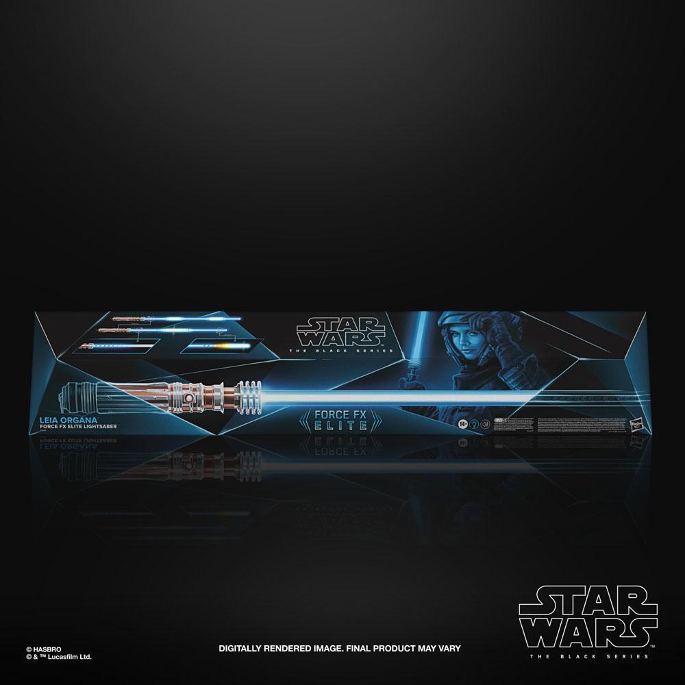 STAR WARS - Black Series Sabre Laser Force FX Leia Organa, Collections, Star Wars, Comme neuf, Enlèvement