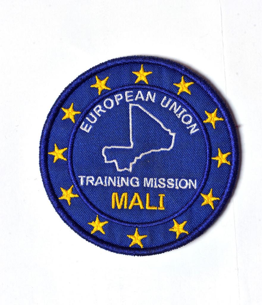 EU - Training Mission Mali - Patch, Envoi, Armée de terre, Emblème ou Badge
