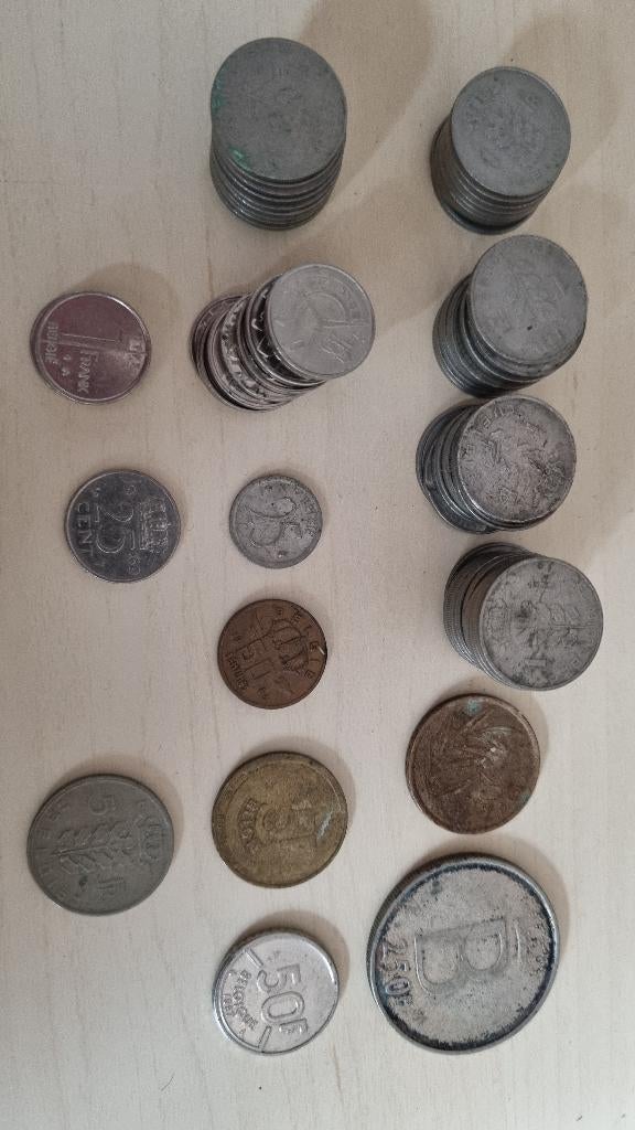 Oude Belgische en buitenlandse munten, Ophalen, Munten