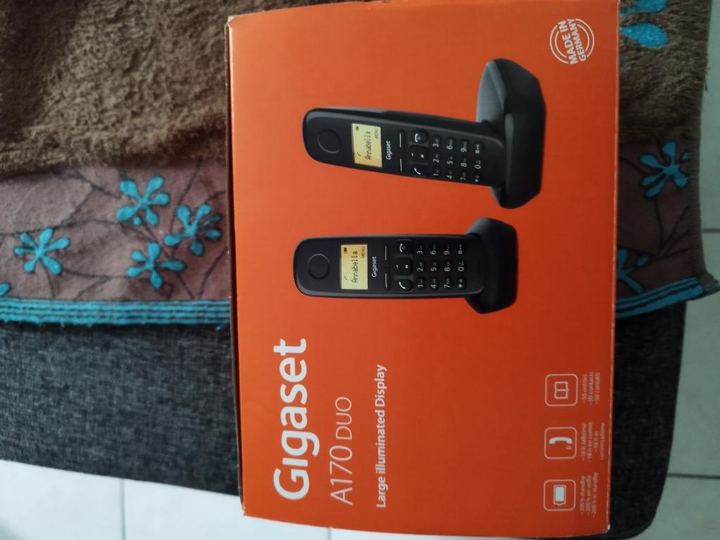 Draadloze telefoons, Télécoms, Téléphones fixes | Combinés & sans fil, Enlèvement, Comme neuf, 2 combinés