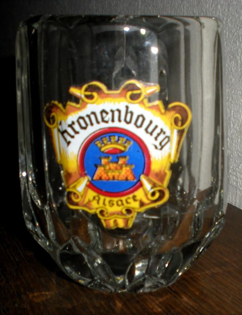 KRONENBOURG  Chope à facettes, Collections, Enlèvement ou Envoi, Comme neuf, Chope(s)