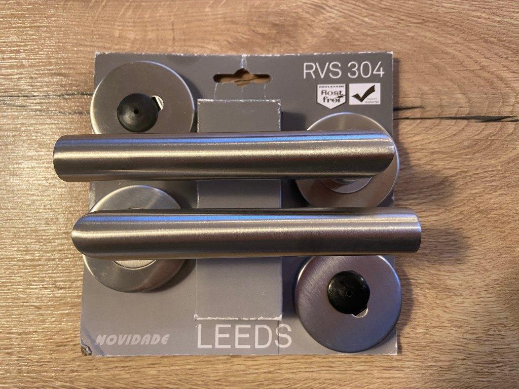 Deurklinken NIEUW in verpakking, Ophalen of Verzenden, Nieuw, Inox, Klink of Kruk