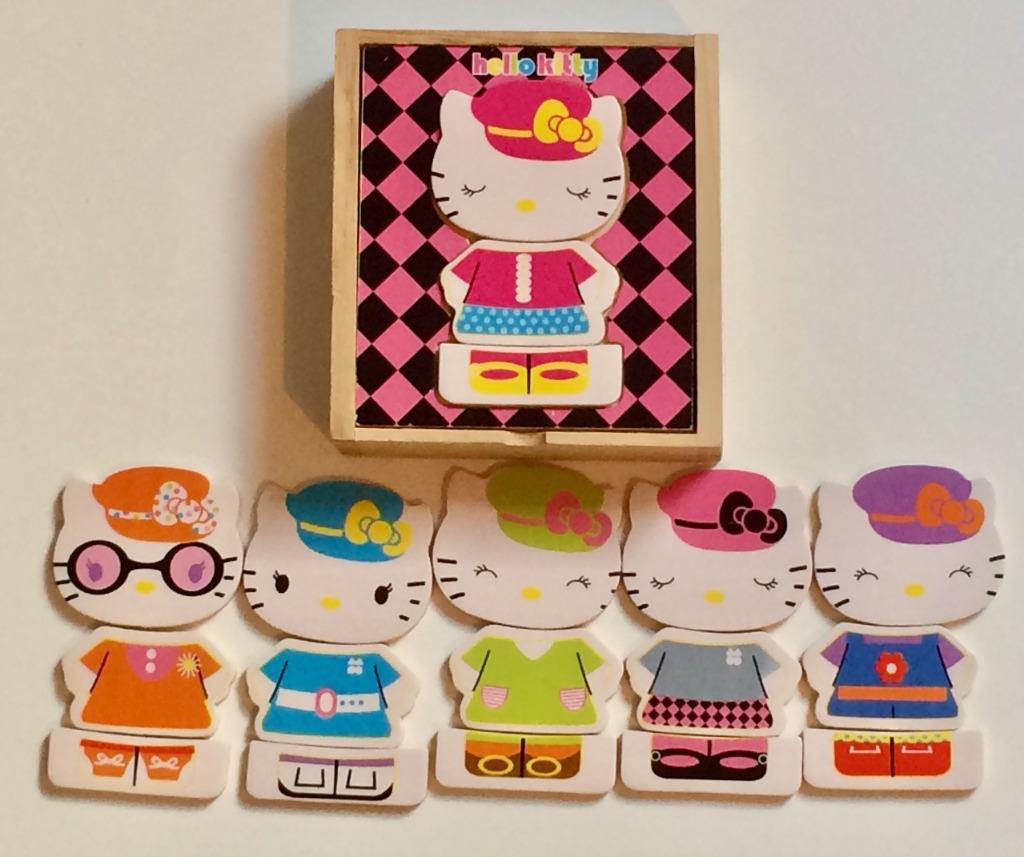Hello Kitty houten legpuzzel, Ophalen of Verzenden, Zo goed als nieuw, Overige typen