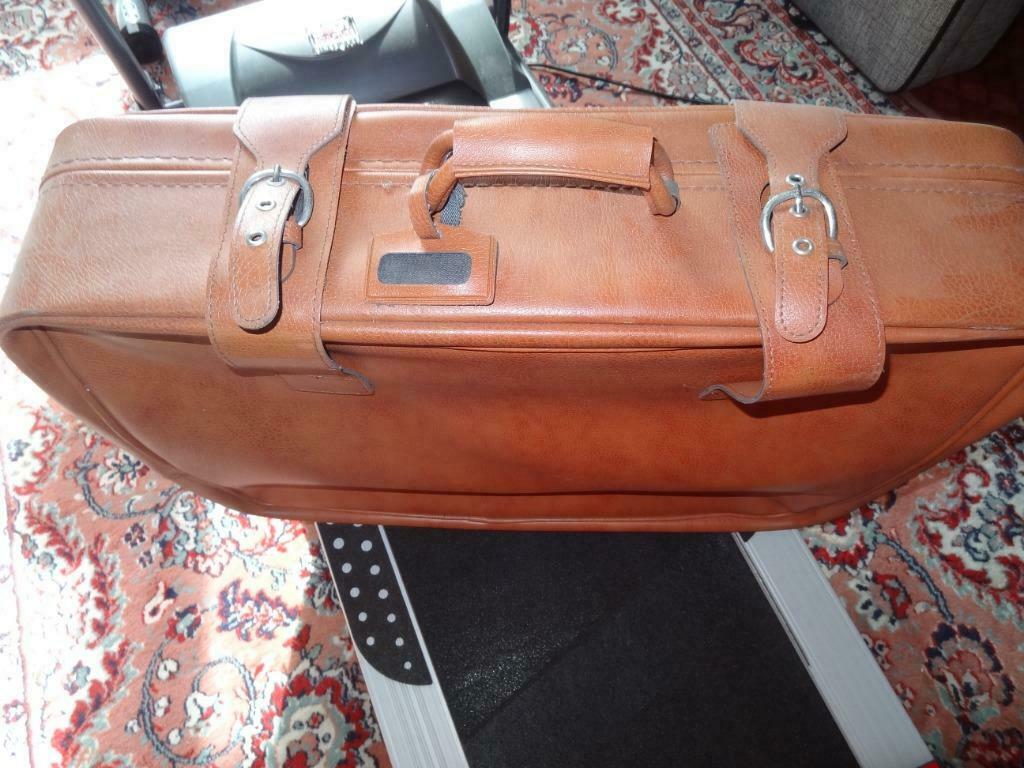 2 vintage reiskoffers, Ophalen, Gebruikt