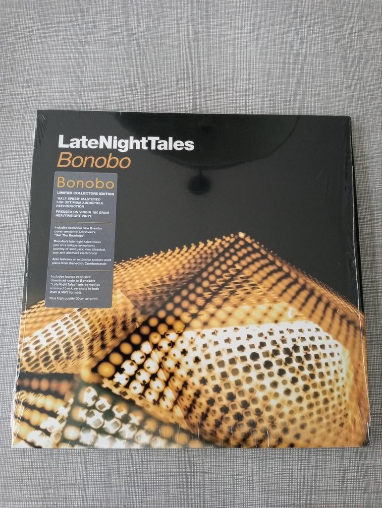 LateNightTales Bonobo 2-lp set limited edition 2013, Ophalen of Verzenden, Zo goed als nieuw, 12 inch