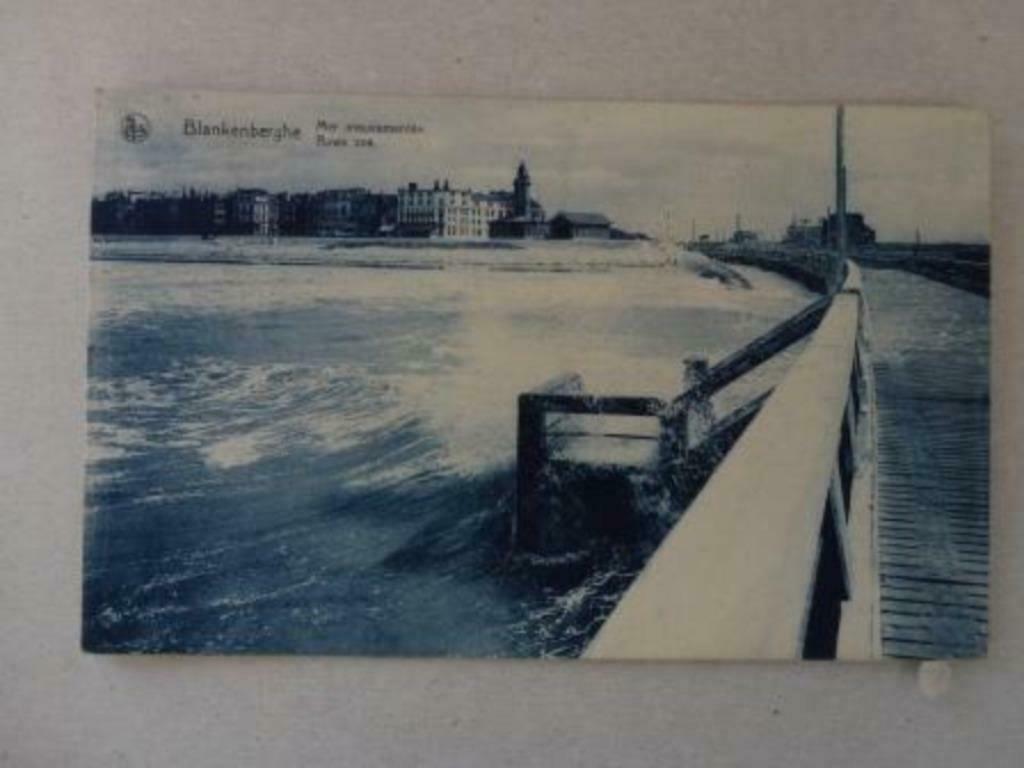 Blankenberge  Blankenberghe Ruwe Zee, Collections, Envoi, 1920 à 1940, Affranchie, Flandre Occidentale