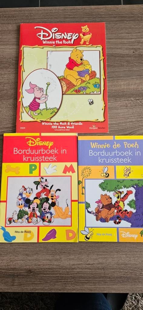 Disney borduurboek in kruissteek, Enlèvement, Comme neuf