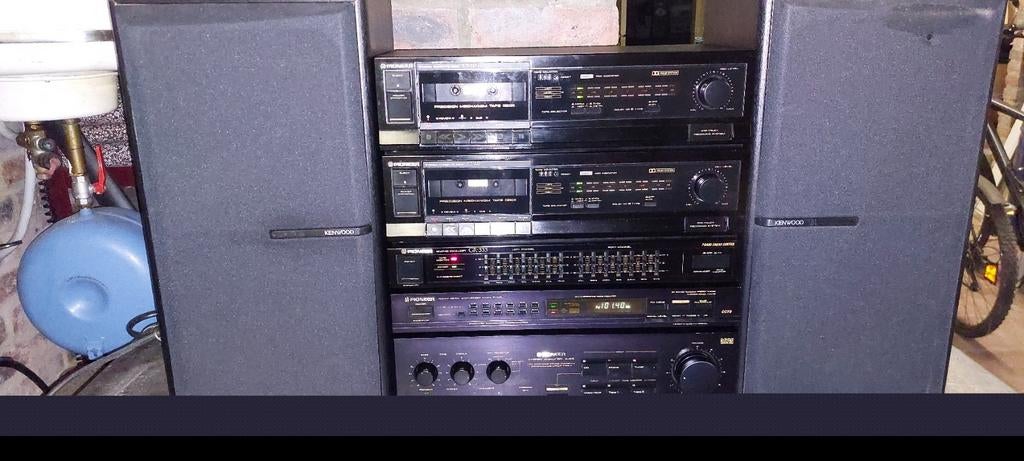 Pioneer stereo set in goede staat, Audio, Tv en Foto, Stereoketens, Zo goed als nieuw, Cassettedeck, Tuner of Radio, Speakers