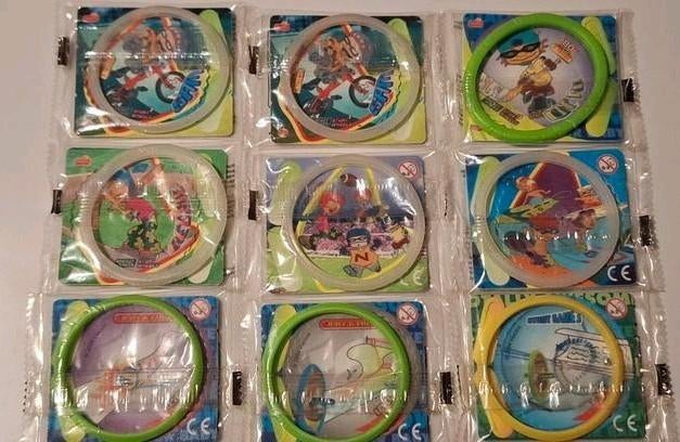 Rocket Power Stunt Wheels NIEUW uit 2003 (9 stuks), Verzenden, Nieuw