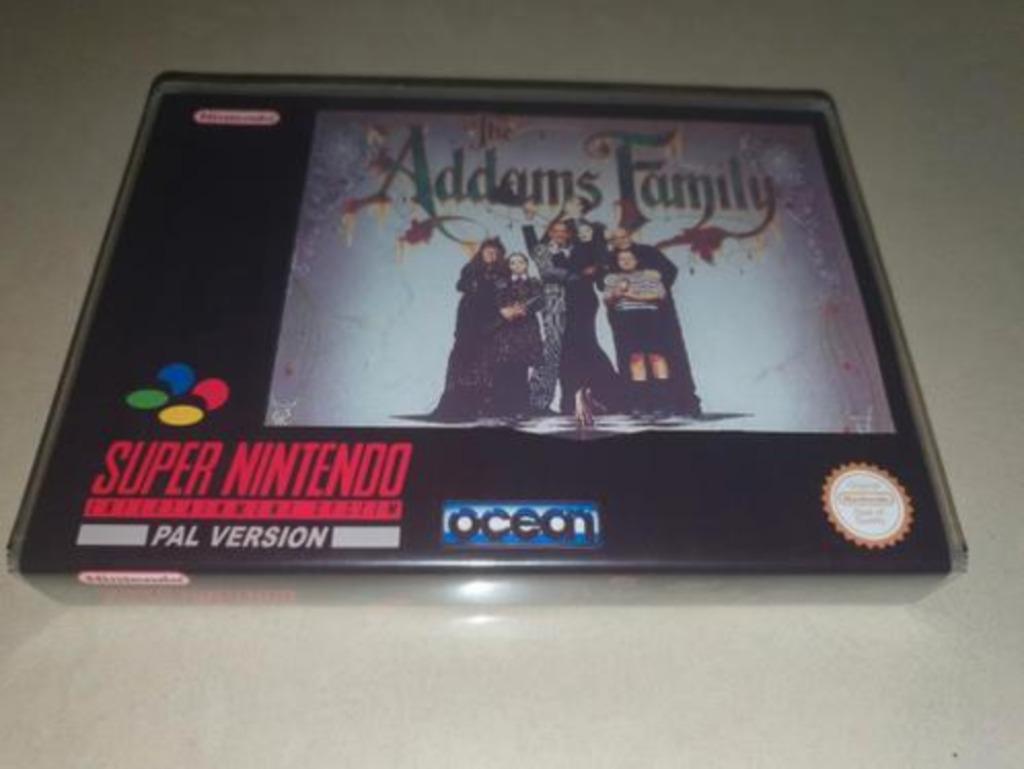 The Addams Family SNES Game Case, Games en Spelcomputers, Games | Nintendo Super NES, Zo goed als nieuw, Verzenden