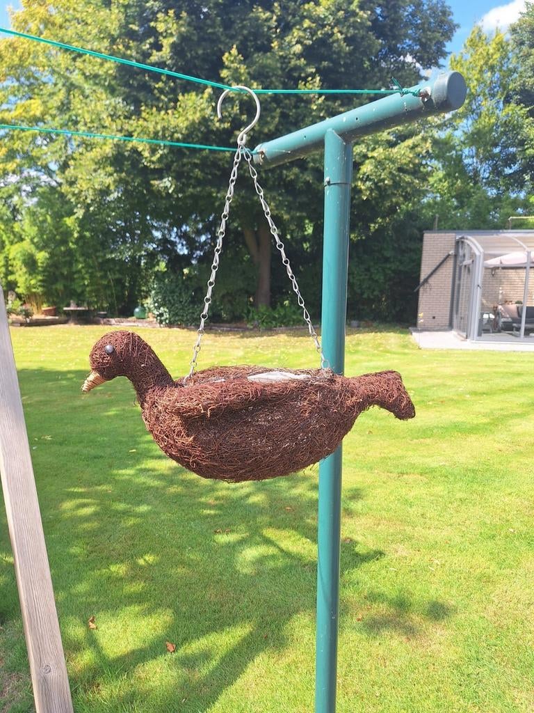 Tuindecoratie vogel voor plant, Tuin en Terras, Ophalen