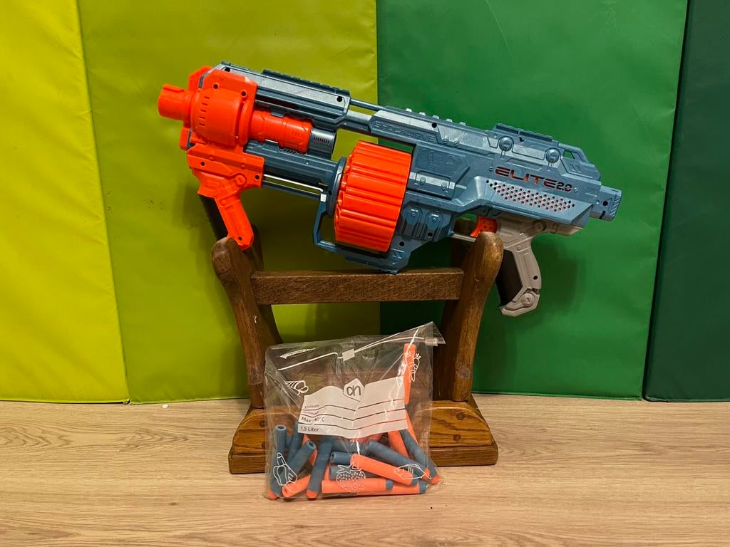 Nerf elite 2.0 shockwave RD 15, Enlèvement, Utilisé