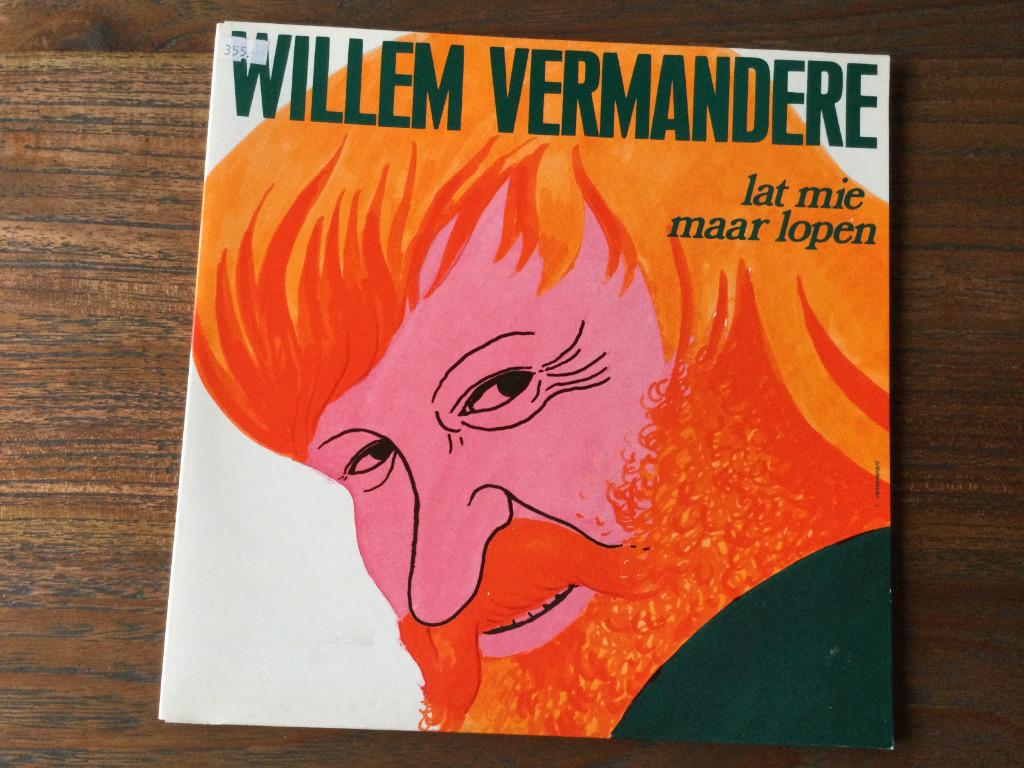 Willem Vermandere - Lat mie maar lopen lp, Ophalen of Verzenden, Zo goed als nieuw, Overige genres