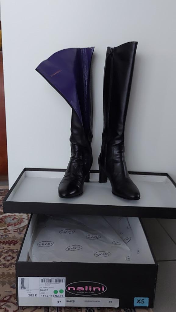 Shoenen, Kleding | Dames, Hoge laarzen, Zwart, Gedragen, Ophalen