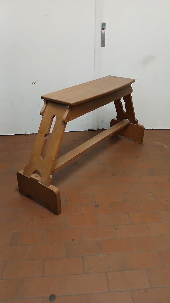eiken bank / orgelbank / kerkbank, Antiek en Kunst, Ophalen