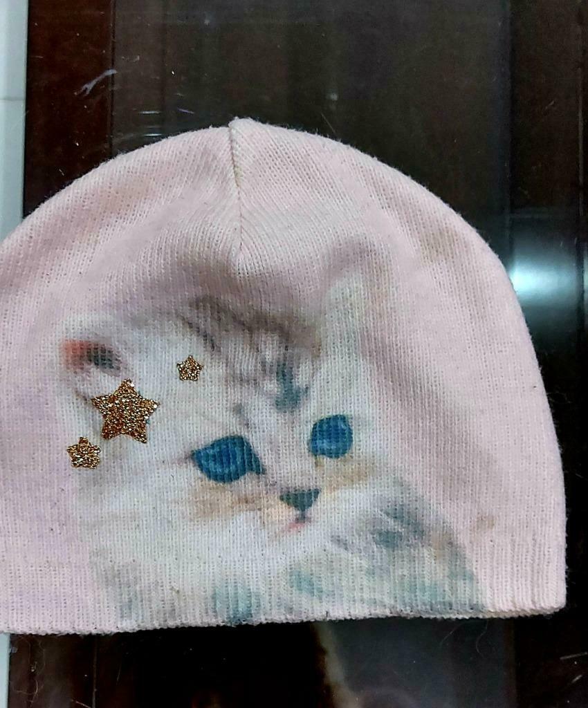 Joli bonnet motif chaton taille 6-8 ans, Kinderen en Baby's, Kinderkleding | Mutsen, Sjaals en Handschoenen, Meisje, 110 t/m 116