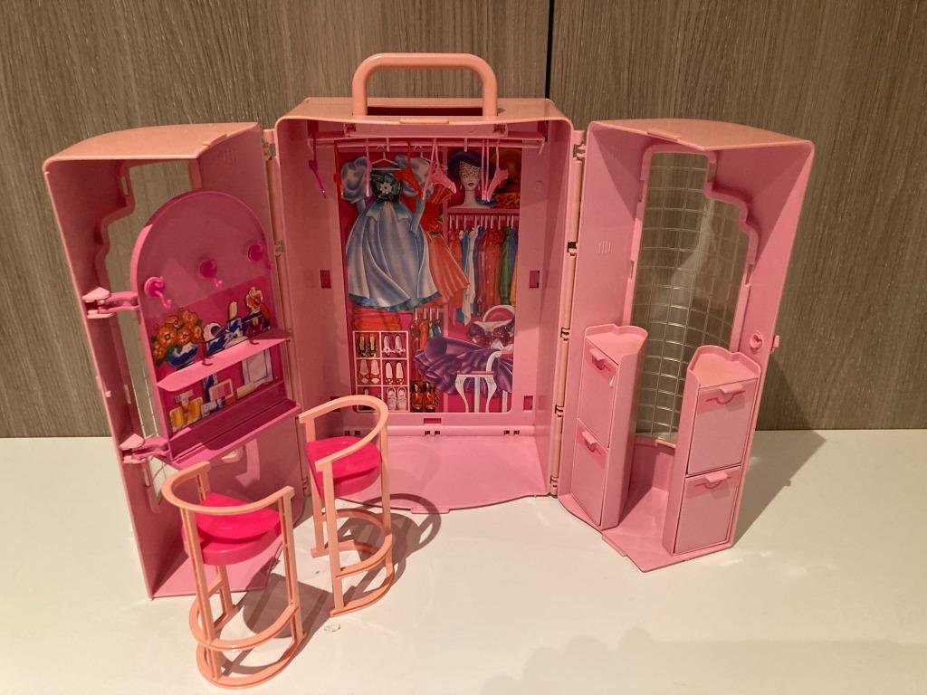 Vestiaire Barbie vintage - chambre, Enfants & Bébés, Jouets | Poupées, Enlèvement ou Envoi, Utilisé, Barbie