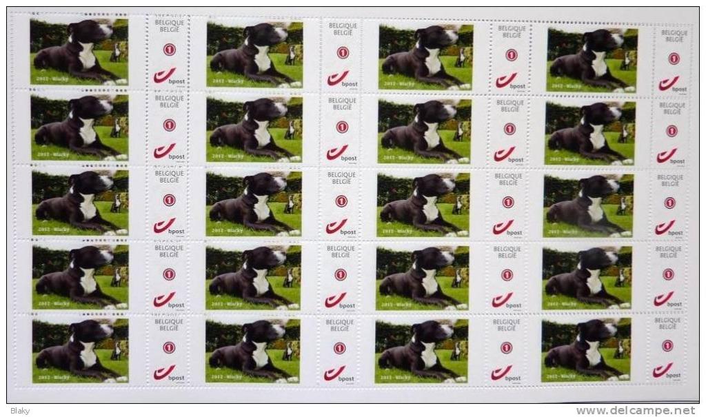 2012-06- American Staffordshire Terrier, Ophalen of Verzenden, Postfris, Dier of Natuur
