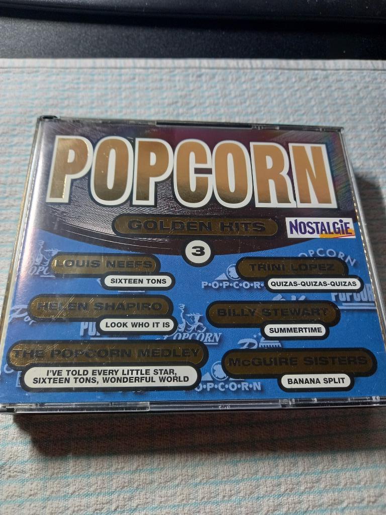 Popcorn Golden Hits 3 - 2 x CD, CD & DVD, CD | Pop, Comme neuf, Enlèvement ou Envoi