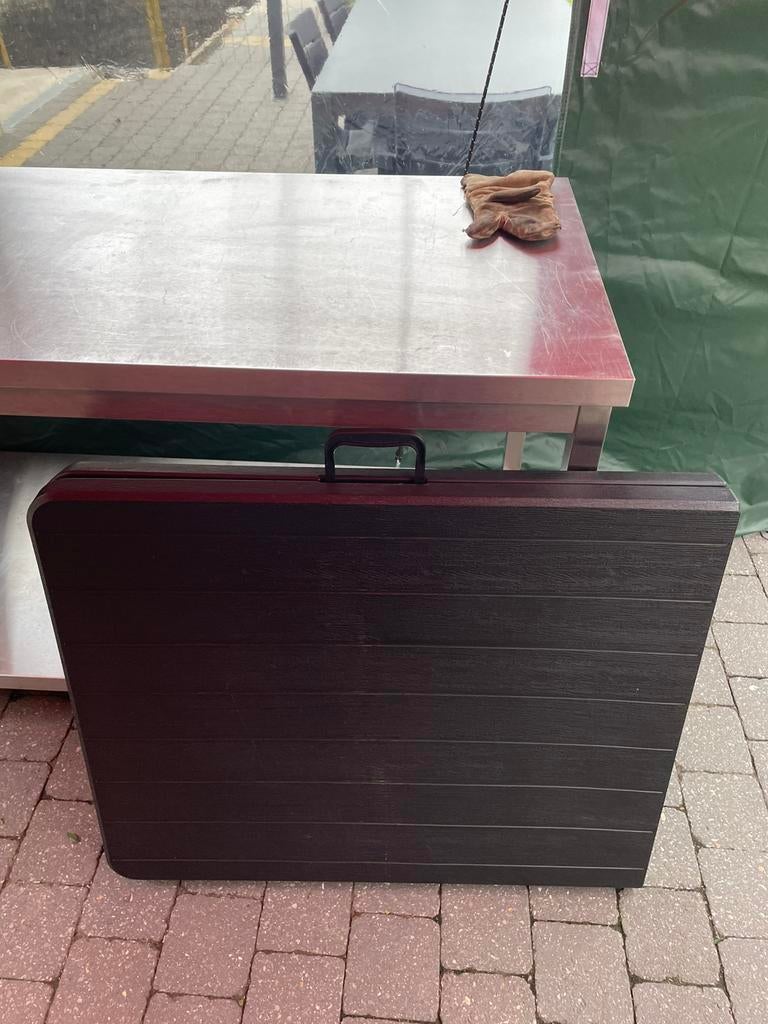 Table pliante pvc, Enlèvement, Utilisé