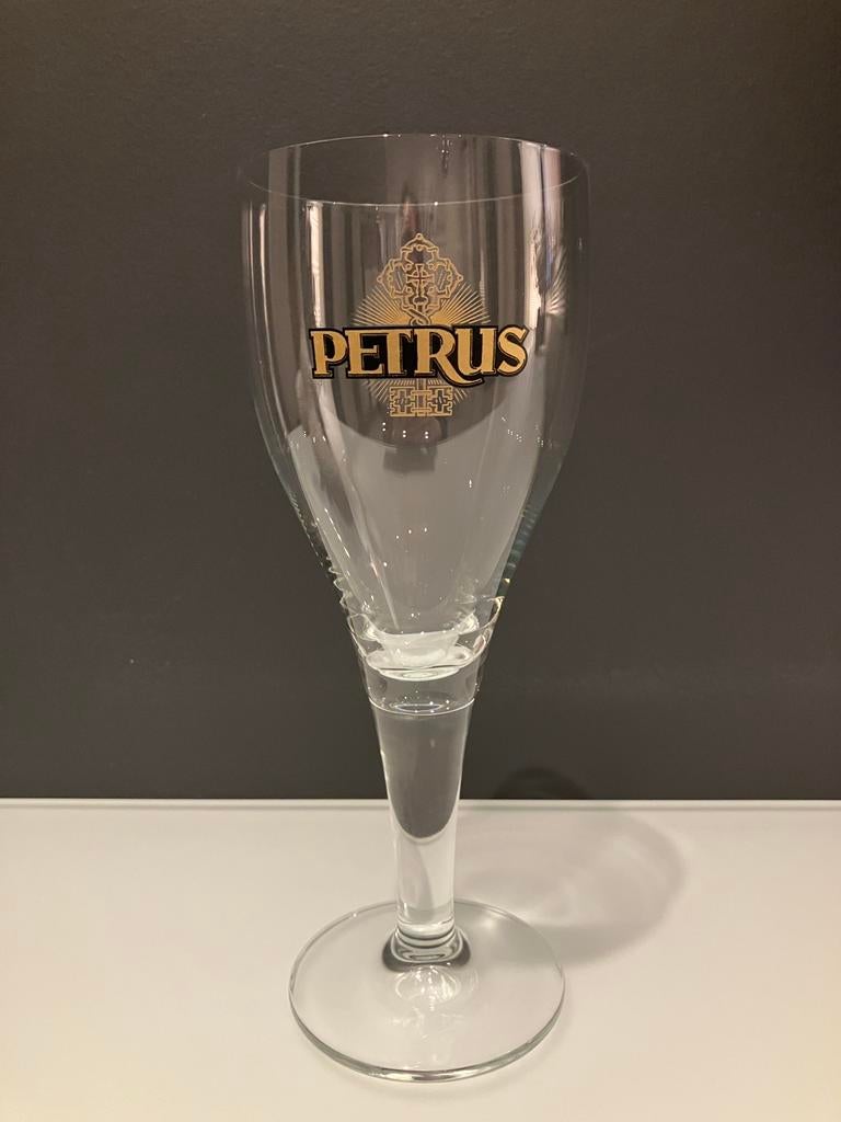 Bierglas Petrus 33 cl, Verzamelen, Biermerken, Ophalen of Verzenden, Zo goed als nieuw
