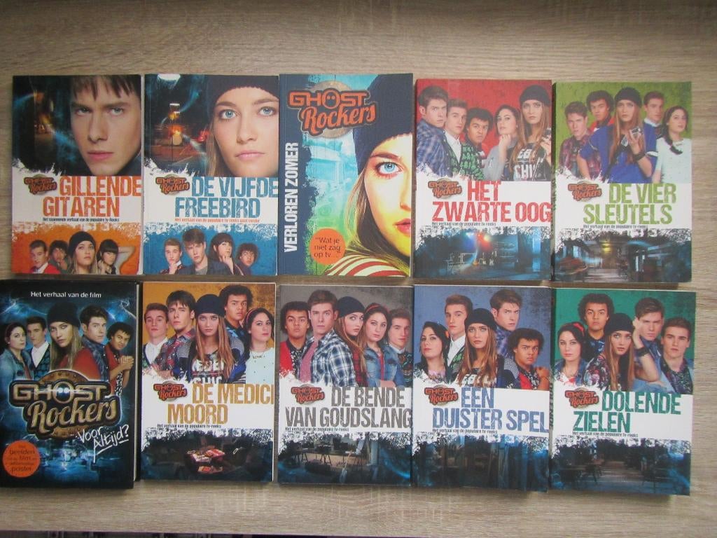 Lot Ghost Rockers Boeken, Boeken, Studio 100, Tv-serie, Ophalen of Verzenden, Zo goed als nieuw