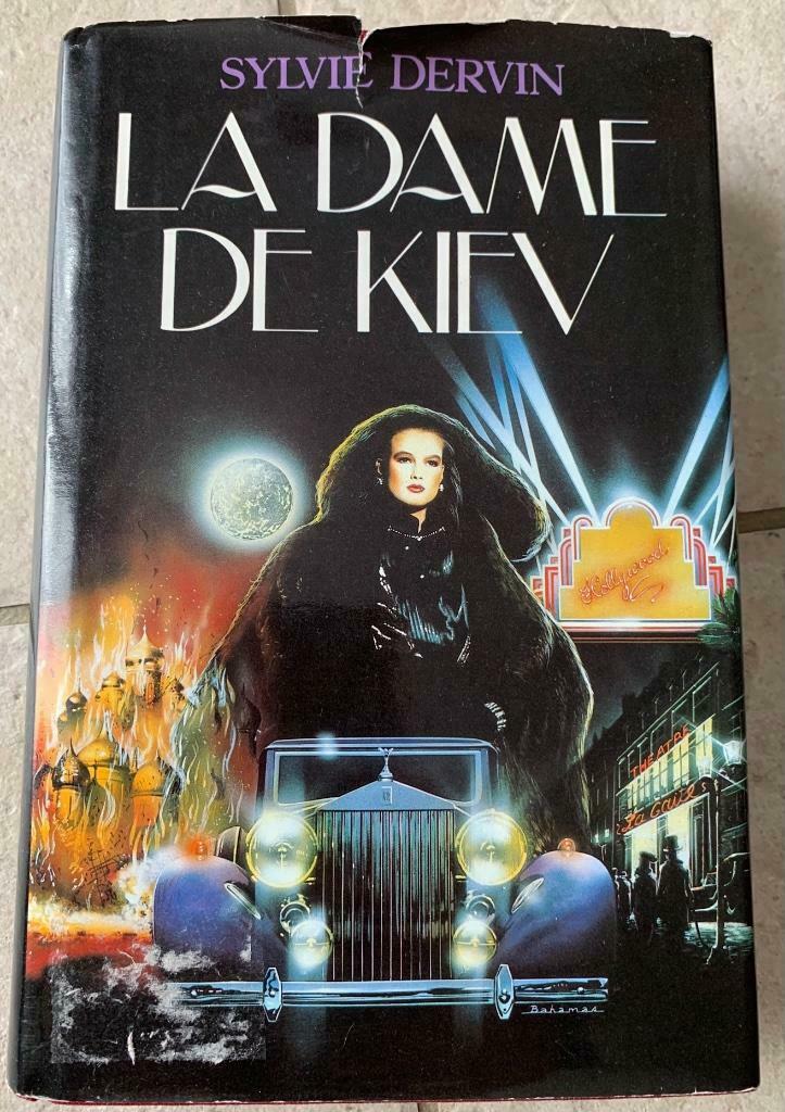 livre avec jaquette La dame de Kiev de Sylvie Dervin - Franc, Enlèvement ou Envoi, Utilisé, Sylvie DERVIN