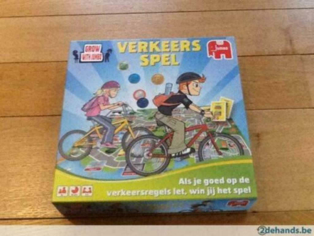 Verkeersspel +7j Jumbo, Enlèvement ou Envoi, Comme neuf, Jumbo