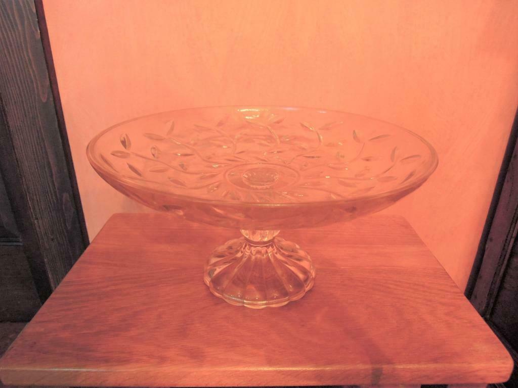 Glazen vintage fruitschaal, Ophalen