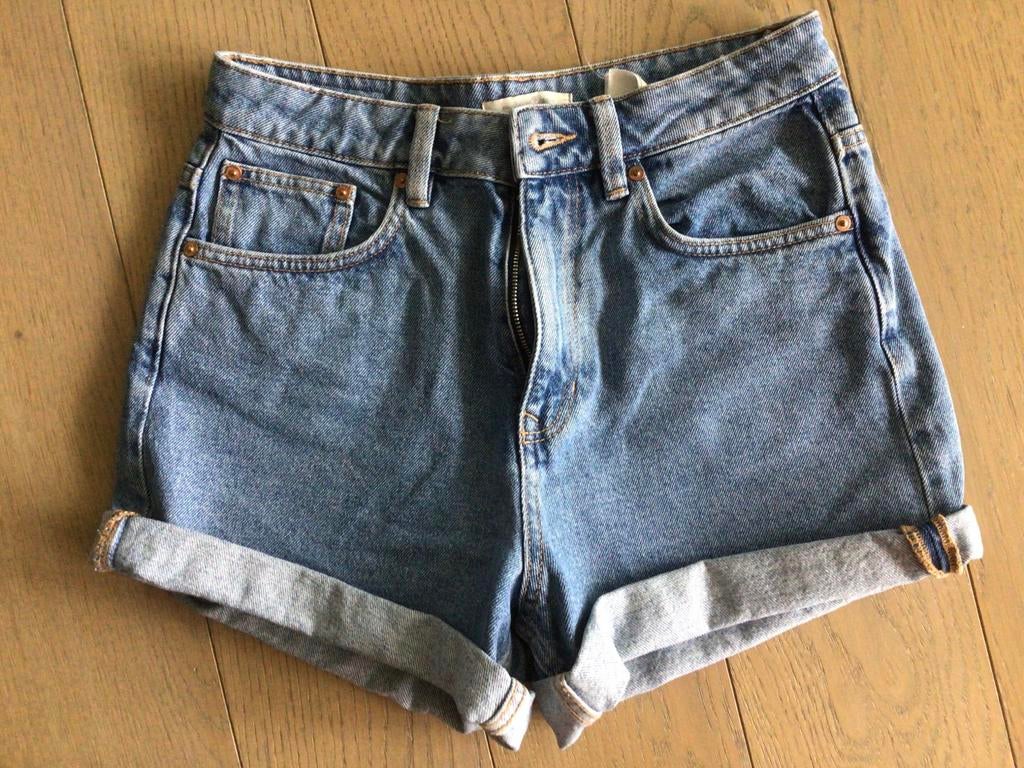 Jeans short Tom Tailor S, Tom Tailor, Ophalen of Verzenden, Zo goed als nieuw, Blauw