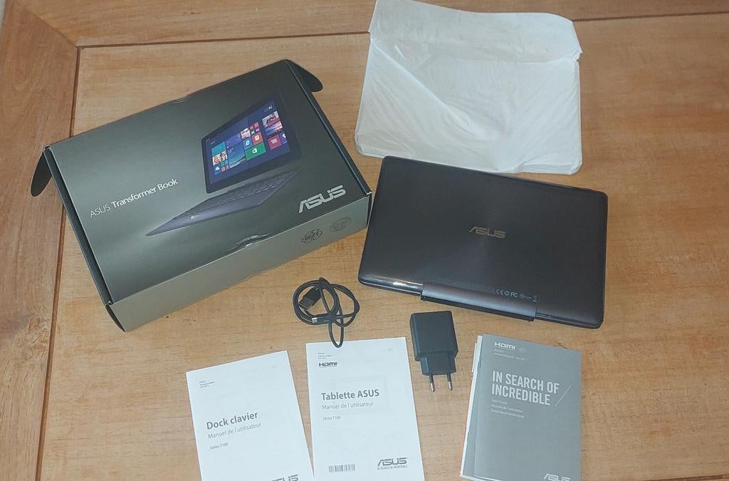 ASUS Transformer boek, Ophalen, ASUS, Minder dan 2 Ghz, 10 inch of minder