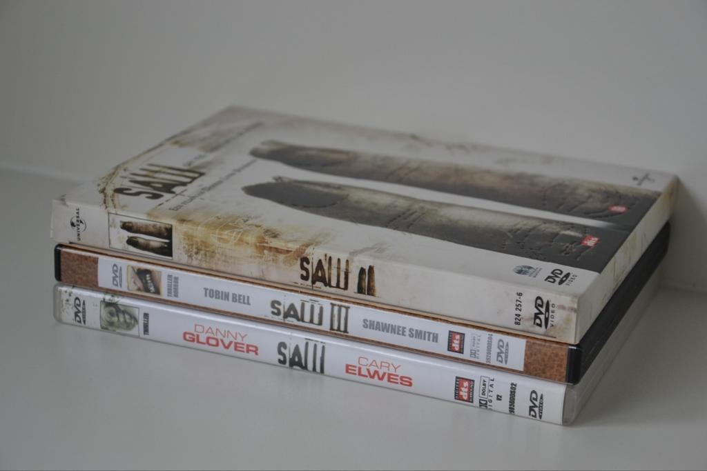 Dvd's Saw 1,2 en 3., Ophalen of Verzenden, Zo goed als nieuw
