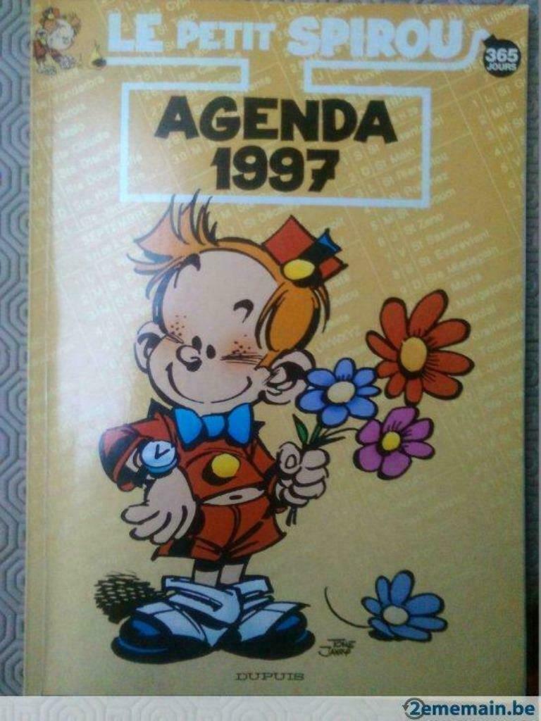 Le petit Spirou - Agenda 1997, Une BD, Enlèvement ou Envoi, Utilisé