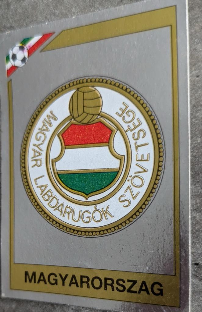 PANINI WORLD CUP MEXICO 86 NR 200 EMBLEEM MAGYAR, Verzenden, Sticker